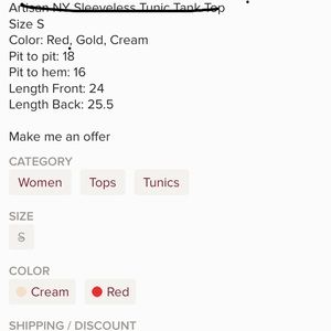 Artisan Ny Tops - Artisan NY top Artisan Ny Tops - Artisan NY top